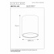 Faretto con struttura tubolare in alluminio dal design semplice e moderno