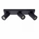 Faretto moderno in alluminio LED dimmerabile con triplo diffusore orientabile