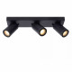 Faretto moderno in alluminio LED dimmerabile con triplo diffusore orientabile