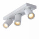 Faretto moderno in alluminio LED dimmerabile con triplo diffusore orientabile