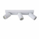 Faretto moderno in alluminio LED dimmerabile con triplo diffusore orientabile