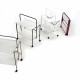 Carrello per cucina richiudibile in acciaio Select