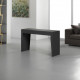 Consolle di design allungabile con struttura in acciaio e 4 ante