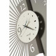 Orologio da parete in metallo dal design moderno