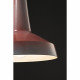 Lampada a sospensione dal design industrial e con diffusore a cono in ceramica