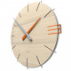 Orologio da parete rotondo in legno dal design moderno