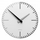 Orologio da parete rotondo in legno dal design moderno