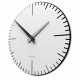 Orologio da parete rotondo in legno dal design moderno