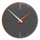 Orologio da parete rotondo in legno dal design moderno