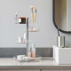 Porta cosmetici da bagno multiripiano