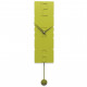 Orologio da parete a pendolo in legno dal design moderno ed elegante
