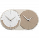 Orologio da parete in legno con fuso orario