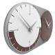 Orologio da parete in legno con fuso orario