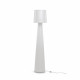 Piantana alta con base in metallo e diffusore in PVC con 3 luci