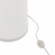 Piantana alta con base in metallo e diffusore in PVC con 3 luci