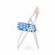 Sedia pieghevole in metallo "Studio Job-Blow" "Popcorn New"