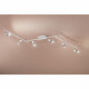 Faretti da soffitto in metallo a 6 lampadine in stile moderno
