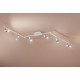 Faretti da soffitto in metallo a 6 lampadine in stile moderno