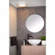 Lampada da soffitto grande rotonda in alluminio con diffusore a led dimmerabile