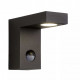 Applique da esterno con diffusore a led e struttura moderna in alluminio