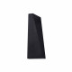 Applique per esterni con struttura in metallo resistente e diffusore a LED