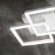 Plafoniera piccola 2 luci a LED in stile moderno con struttura in metallo