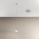 Lampada a sospensione a LED con struttura in metallo dal design moderno