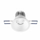Faretto da incasso rotondo con struttura in metallo e lampada a LED