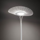 Piantana da terra in stile moderno a LED struttura in metallo