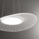 Lampada a sospensione piccola a LED con struttura in metallo dal design moderno