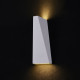 Applique per esterni con struttura in metallo resistente e diffusore a LED