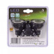 Set 3pz Lampadine MR16 - bulbo a LED Dimerabile - Ø 5 cm - GU10