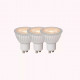 Set 3pz Lampadine MR16 - bulbo a LED Dimerabile - Ø 5 cm - GU10