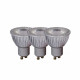 Set 3pz Lampadine MR16 - bulbo a LED Dimerabile - Ø 5 cm - GU10