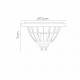 Lampadina ES111 - Bulbo a LED dimmerabile - Ø 11 cm - GU10