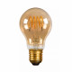 Lampadina A60 - Bulbo a filamento LED dimmerabile - Ø 6 cm - E27