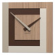 Orologio da parete in legno piccolo per soggiorno