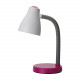 Lampada da scrivania flex in plastica e diffusore in metallo orientabile