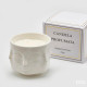 Candela profumata con vasetto Face