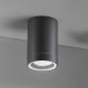 Lampada da soffitto rotonda per esterni in alluminio dal design moderno