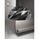 Sospensione in stile moderno in metallo verniciato regolabile in altezza