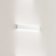 Applique a LED per ingresso in metallo verniciato in stile moderno media