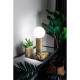Lampada da comodino in metallo finitura oro spazzolato luce dimmerabile
