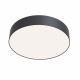 Lampada da soffitto a LED grande rotonda in alluminio dal design moderno