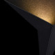 Applique da esterni a LED con struttura in metallo in stile moderno