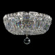 Lampadario in cristallo con taglio diamante in stile classico