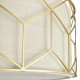 Lampada da Soffitto in stile classico con paralume in lino grande