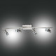 Faretti da soffitto a 4 faretti orientabili a risparmio energetico