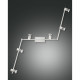 Faretti da soffitto in metallo a 6 lampadine in stile moderno