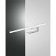 Lampada da parete media a LED con struttura in metallo in stile moderno